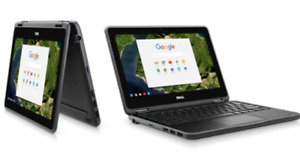 Dell Laptop Chromebook 11 3189 2 in 1 TouchScreen Intel N3060 32GB 4GB WIFI Good