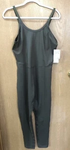 Z By Zella Body Suit Size XL Full Long Bodysuit Yoga Exercise Olive Night Green - Picture 1 of 14