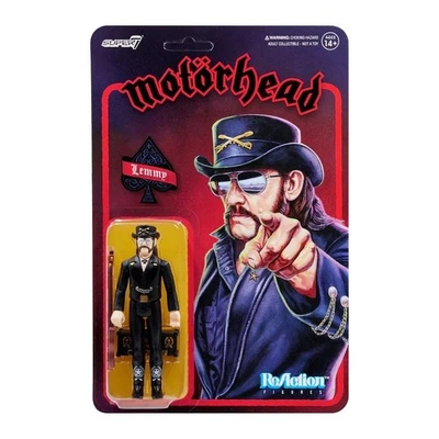 Figura de reacción Lemmy: Modern Cowboy - Motorhead 3,75" de Super7 Foto 1 de 3