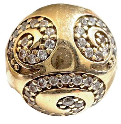 VHTF Pandora 14k Mickey Mouse Golden Swirl CLIP park exclusive 2016 - Image 1 of 4