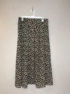 Maggie Lawerence Women’s 90s Whimsygoth Floral Skirt Size 14/XL Long Skirt  - Picture 1 of 7