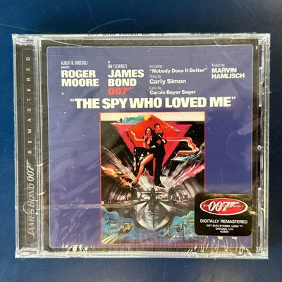 Sealed New “Spy Who Loved Me” Movie Soundtrack Remastered CD James Bond 007 - Image 1 of 3