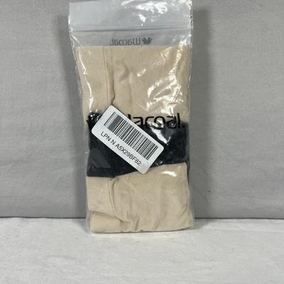 Wacoal Mujer B-Smooth 3 Pre-Pack Calzoncillos Corte Alto Bragas, Arena, Negro Nuevo con Etiquetas - L Foto 1 de 3