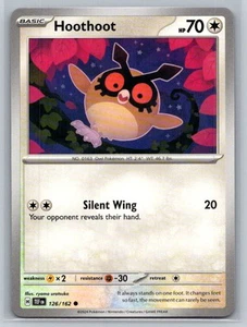 Hoothoot #126/162 SV05: Temporal Forces Common - Pokemon Cards G33 - Picture 1 of 2