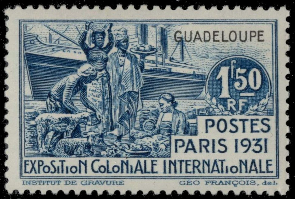 GUADELOUPE 141 - French Colonial Exposition (pc21830) - Image 1 of 1