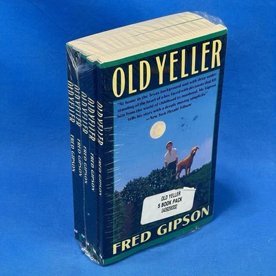 Old Yeller Scholastic Book Pack - Fred Gipson - New, Sealed - Free Shipping - Image 1 of 4