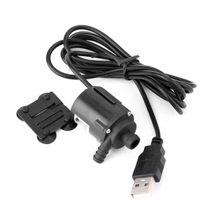 6V 150l H Mikrobürstenlose Unterwasser-Wasserpumpe Motorkühlpumpe USB GD UB - Bild 1 von 6