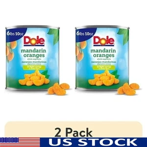 Canned Mandarin Orange Slices in Light Syrup Non-GMO Rich in Vitamin C New - Picture 1 of 19