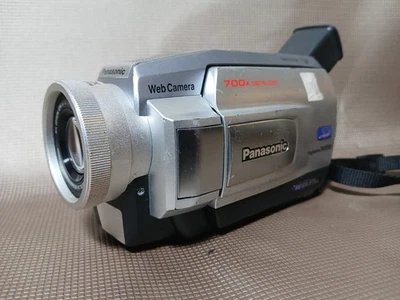 Panasonic PalmCorder MiniDV Camcorder SD Video Camera PV-DV102D -BAD SCREEN- - Image 1 of 4