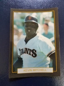 Kevin Mitchell SF Giants 1989 Superstar Sluggers Black Border #7 NM - Picture 1 of 2