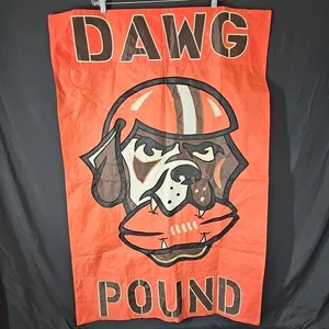Vintage Dawg Pound Flag 43×28 RARE AND HTF - Picture 1 of 12