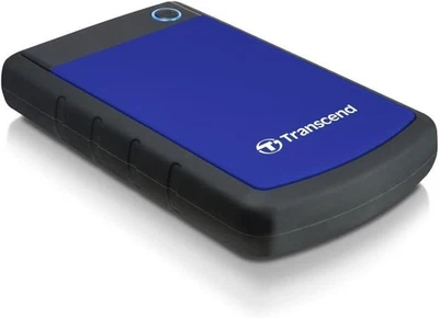 Transcend 4 TB Rugged Portable Hard Drive - Shock Resistant USB 3.1 Gen 1 - Image 1 of 4