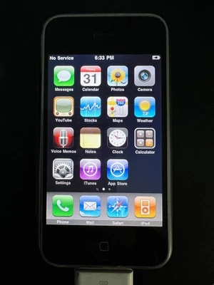 Apple iPhone (1st Generation) - 8 GB - Black (Unlocked)  - Image 1 of 4