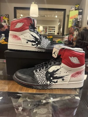 Jordan 1 retrô Dave White: Wings 4 The Future TAMANHO 12 - Imagem 1 de 4