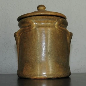 California Pottery Humidor or Covered Jar Early 1900s Arts & Crafts or Mission - Picture 1 of 10