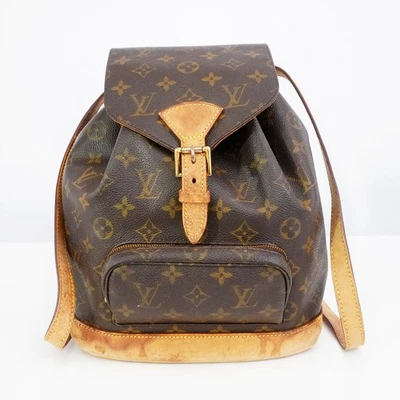 Mochila Louis Vuitton LV Monograma Montsouris MM M51136 SP0050 Auténtica #53507A Foto 1 de 4