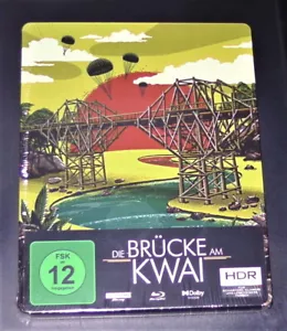 DIE BRÜCKE AM KWAI 4K BLU RAY + BLU RAY LIMITIERTE STEELBOOK EDITION NEU & OVP - Bild 1 von 4