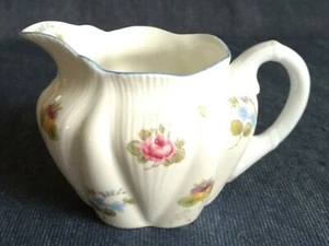 Shelley Fine Bone China ~ England ~ SMALL CREAMER ~ Rose, Pansy, Forget-me-not - Picture 1 of 4