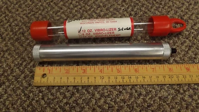  HHA Sports VIBR-LIZER 12 oz plata/cromo estabilizador tiro con arco peso 7,75" NUEVO Foto 1 de 4