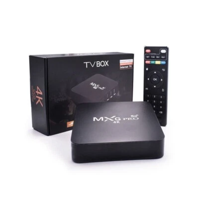 MXQ Android Box Smart Pro 2/16 Media Quad Player Core OTT Wifi Internet UHD - Image 1 of 4