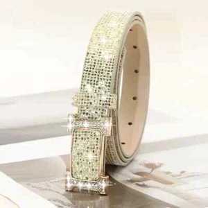Elegant Rhinestone Waist Belt Crystal Waistband Women Diamante Shiny Night Party - Picture 1 of 27