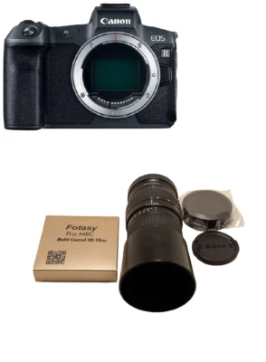 Canon EOS R-mount adapted SIGMA 70-210 mm F/4-5.6 UC II Telephoto Zoom Lens. - Image 1 of 4