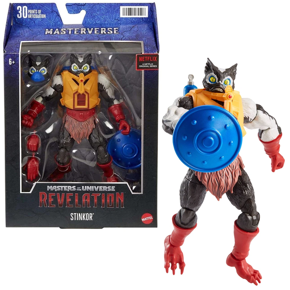 Mattel Masters of the Universe Masterverse Stinkor Spielfigur - Mattel HDR36 -