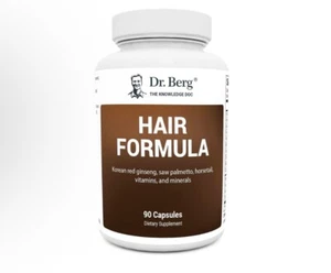 Dr. Berg's Hair Formula Supports Healthy Hair Nails with 90 Capsules - Picture 1 of 1