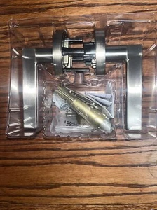 3 kwikset non-locking 97209-133 Brushed Nickel NIB, Closet Or Interior Door Hdl - Picture 1 of 5
