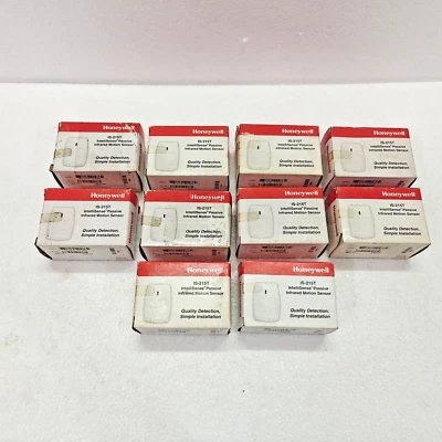 HONEYWELL IS-215T INTELLISENSE PASSSIVE INFRARED MOTION SENSOR - LOT OF 10 - Image 1 of 4