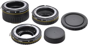 XIT Pro Series Auto Focus Macro Extension Tube Set - fits Nikon
