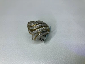 Anillo de diamantes de oro sobre latón 0,5 CTW - Ciudad de la Esperanza - Imagen 1 de 3