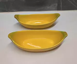 2 Bananenschalen Keramikschalen - Vintage - Bild 1 von 7