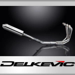 Suzuki GSX1250FA Traveller 10-16 Full Exhaust 4-1 13" Tri-Oval Stainless Muffler - Picture 1 of 5