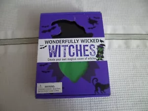 Wunderbar böse Hexen Buch ~ Machen Sie 8 verschiedene Filzhexen ~ Neues Geschenk zum Selbermachen - Bild 1 von 2