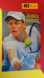 JANNIK SINNER - Immagine foto tennista italiano atp coppa davis match point - Foto 1 di 2