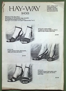 Hay-Way - Shoes - Lingerie Catalogue - 1980/90s - Bild 1 von 3