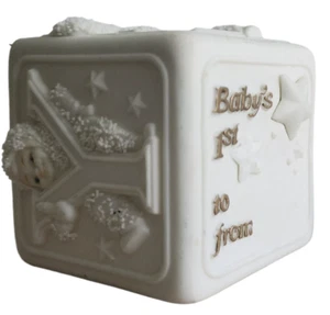 Dept 56 Snowbabies # 6866 7 - Biskuit Ornament - Be My Baby versiegelt - Neu im Karton - Bild 1 von 7