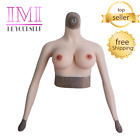 cosplay Silicone Breast forms Breastplate with arm suit boobs for crossdresser