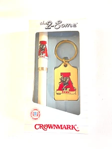 New/Old 1980's Alabama Sheaffer No Nonsense Ball Point Pen & key ring ROLL TIDE! - Picture 1 of 5