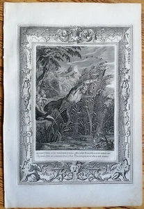 Picart Mythologie Kupferstich Folio Pan und Syrinx - 1732 - Bild 1 von 2