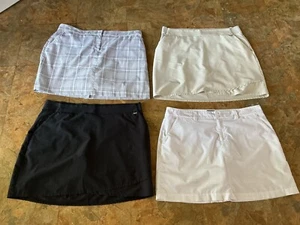 LOT Of 4 Athletic Tennis/ Golf/ Pickleball Skort Sz. 16 XL LPGA Greg Norman Izod - Picture 1 of 5