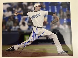 BRANDON MORROW TORONTO BLUE JAYS SIGNED AUTOGRAPHED 8x10 PHOTO - Picture 1 of 2