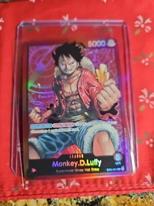 Pre errata-Monkey.D.Luffy ST01-001 L One Piece TCG Starter Deck NM - English - Bild 1 von 7