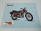 Enfield Bullet 350 et 500 de 1995 UK Prospectus Catalogue Brochure Moto