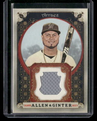 2023 Topps Allen & Ginter Luis Arraez Full-Size Relic Series B #AGRB-LA Card - Image 1 of 2