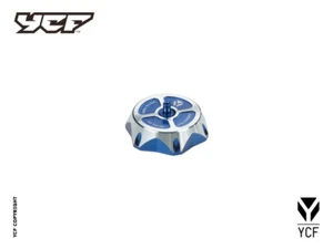 TAPA DE COMBUSTIBLE CNC ALUMINIO - AZUL - Imagen 1 de 1