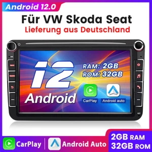 2+32G Carplay Modernisierer Autoradio Radio GPS WiFi DAB für GOLF 5 PASSAT Jetta - Bild 1 von 12