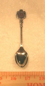 Cuchara de viaje vintage enchapada en plata Escocia ESNS Sheffield Inglaterra - Imagen 1 de 4