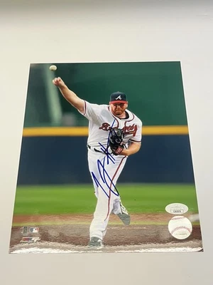 Tommy Hanson Signed 8x10 Photo Atlanta Braves PSA Photo File RARE - Image 1 of 2